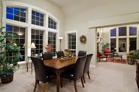 Glass dining room table with upholstered chairs dining room via behoovenpress.com. 22 Elegant Dining Rooms With Upholstered Chairs Images Home Stratosphere