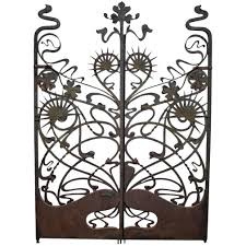Monumental Art Nouveau Iron Gates France Circa 1900 Ernest Blerot 1stdibs Com Art Nouveau Antiques Art Nouveau Decor Art Nouveau Interior