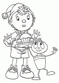 Welcome to our popular coloring pages site. Noddy Coloring Pages For Kids With Skittle Printable Free Coloing Coloring Home