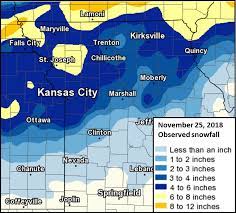 A broad area received 8 to 15 inches of snow, and wind gusts over 45 mph resulted in whiteout conditions. 2018 Thanksgiving Weekend Blizzard