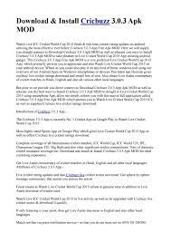 Get live cricket scores, scorecard, commentary, match info and schedules of all. Cricbuzz By Michelle2walsh Issuu