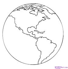Follow us in how to draw earth planet easily. Simple Globe Drawing For Kids Novocom Top