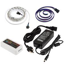 Milight Wifi Rgb Smart Led Strip Light Kit 12v Led Tape Light Remote Or Wi Fi Controller Hub 244 Lumens Ft