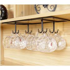 Shop wine racks at the container store. Yfashionwine Rack Holder Barman Holder Wine Rack Holder Hanging Under Cabinet Organizer Glass Tumbler Tumbler Iron Rack Bar Tool Hooks Rails Aliexpress
