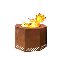 Make sure you check on the rules about open fires within your locality. Titan Corten Steel Near Smokeless Wood Burning Backyard Fire Pit 16 In X 24 In Ebay