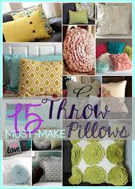 15 Must Make Throw Pillows For Spring Throw Pillow Diy Throw Pillow Covers Diy Diy Throw Pillows