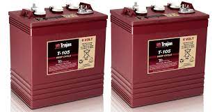 Golf cart batteries do not have an infinite shelf life and will give out after a certain period of time. Rv Batteries 101 Why We Use Trojan T 105 6v Golf Cart Batteries In Our Rv Trek With Us