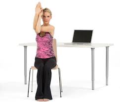 Office Exercise Yoga At Your Desk Office Yoga Chair Yoga Chair Pose Yoga
