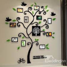 sticker mural 3d cadre de photo arbre stickers muraux cadre mural cadres photo sur mur