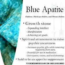 Blue Apatite Crystal Meaning Blue Apatite Crystal Crystal Healing Stones Crystal Meanings