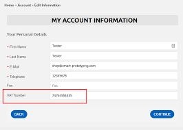 Maybe you would like to learn more about one of these? Phone Number And Vat Number Field Updates