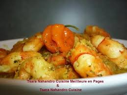 Crevettes Au Curry Et Au Lait De Coco Agir Avec Madagascar Crevettes Curry Crevette Lait De Coco Crevette Coco Curry