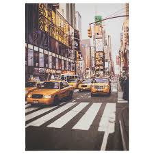 Pjatteryd Cuadro Taxi Nueva York Ikea In 2020 New York Taxi New York Pictures New York Travel