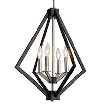2021 starting at $209.99 (33) 4 Light Candle Style Chandelier In Black And Nickel Finish On Sale Overstock 30580734