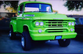 Image result for Pontchartrain Green 1957 Dodge Truck