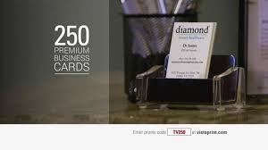 Vistaprint coupon for 20% off $50 orders + free shipping. Vistaprint Tv Commercial 250 Business Cards Ispot Tv