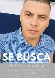 Desde el 24 de enero se encuentra desaparecido el joven Samuel Nolasco, fue  visto por última vez en Col. Perfecto Vasquez de San Pedro Sula, si alguien  lo ha visto o tiene