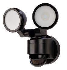 180 Degree Black Motion Activated Outdoor Integrated Led Twin Head Flood Light Flood Lights Outdoor Flood Lights Security Lights