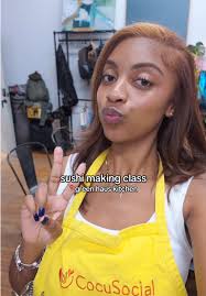 Sushi Making Class at Green Haus Kitchen Studio