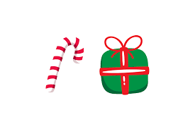 Download icons in all formats or edit them for your. Candy Stick And Gift Christmas Set Graphic By Vijackstudio Creative Fabrica