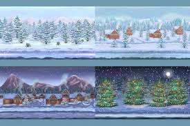 Share and collect background images for christmas or other winter holiday cards. Free Winter Holiday Game Backgrounds Craftpix Net