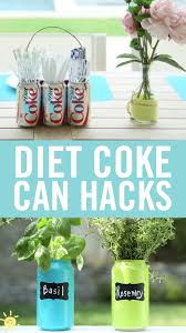 3 Amazing Diet Coke Can Hacks Soda Can Crafts Coke Can Crafts Coke Cans