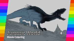 This makes dilophosaurus a beautiful, but deadly, addition to jurassic park. richard kiley talking. Jurassic World Movie Indoraptor Coloring How To Draw Dinosaur Drawing And Coloring Pages Youtube