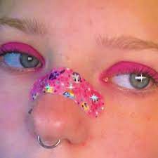Resep mie tiaw rumahan / resep mie tiaw goreng ane. E Girl Vibes Nose Makeup Band Aid Highlighter Makeup
