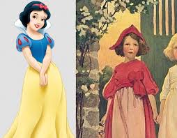 Blanca nieves y los siete henanos. Disney Trabajando En Pelicula De Rosa Roja Como Hermana De Blancanieves Modogeeks