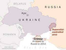 Smoke and flames rise in the night sky . Russia Ukraine Conflict Explained In Four Maps The Washington Post