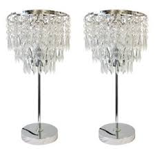 Enjoy tiffany style table lamp crystal bean white stained glass antique vintage. Crystal Shade Table Lamps You Ll Love Wayfair Co Uk