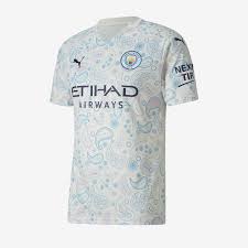 Latest 2020/21 training jersey, jacket, drill top and more. Puma Manchester City 20 21 Third Shirt Replica Ss Whisper White Peacoat Mens Replica Tops Pro Direct Soccer