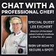 Career Chats: Chat With A Chef! event image