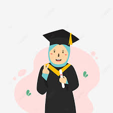 This vid had the bonnet/bone cap, bandana and the p. Hijab Girl Graduation Gown Student Education College University Ceremony Png And Vector With Transparent Background For Free Download