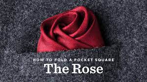 We are currently experiencing delays in processing due to high volume of orders, as well as paper and supply shortages. How To Fold A Pocket Square The Rose Fold Youtube