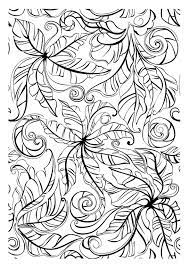 Download and print out this boy raking leaves coloring page. Lovely Leaves Flowers Adult Coloring Pages