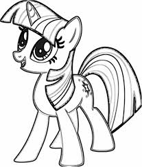 My little pony 65 cartoons printable coloring pages. My Little Pony Princess Twilight Sparkle Coloring Pages Novocom Top