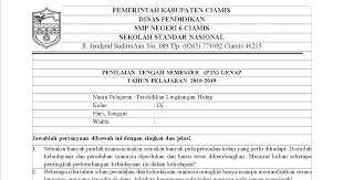 We did not find results for: Soal Pts Plh Kelas 9 Semester 2 Tahun Pelajaran 2018 2019 Hots Infoshare13