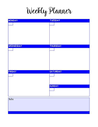 Weekly Planner Calendar Template Weekly Calendar Template Daily Calendar Template Excel Calendar