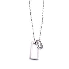 5 out of 5 stars. China Simple Geometric Double Vertical Rectangle Necklace Trendy Outline Bar Necklace Fashion Chain Necklace For Men Women Esg14270 China Necklace And Simple Necklace Price