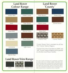 series 2 2a colors archive australian land rover owners