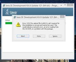 Check spelling or type a new query. How To Fix Error 1335 The Cabinet File Sj180121 Cab Error Installing Jdk 8 Stack Overflow