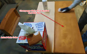 It is made of solid birch that has been stain a dark brown. Heywood Wakefield Furniture Refinishing Kit