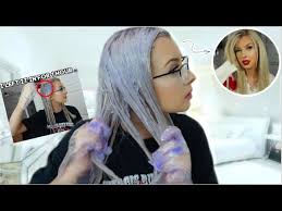 How often should you wash your hair? I Left Purple Shampoo In My Hair For An Hour Toning My Hair Youtube