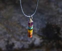 Ayana Wellness Chakra Pendant Necklace Stone Crystal Jewelry For Women And Men Pendant Necklace Chakra Pendant Stone Pendant Necklace