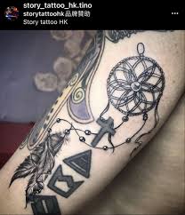 storytattoohk story tattoo tattoos geometric tattoo