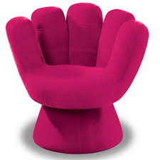 Unique Contemporary Design Chair Fabric Mitt Chair By Lumisource Pink Furniture Small Comfy Chair Cheap Comfy Chairs