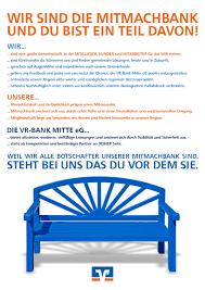Die neuerung heißt vr securego plus app und ist im apple app store bzw. Unser Leitbild Vr Bank Mitte Eg
