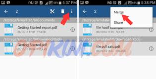 Mudahnya Memisahkan Atau Menggabung Pdf Di Android Opikini