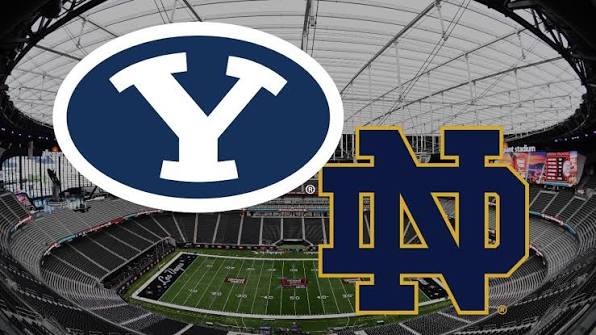 BYU to face Notre Dame in Las Vegas in 2022